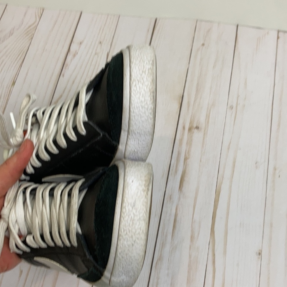 Nike Blazer Low '77 Suede Black/White-White Youth 6.5 streetwear Gym sportswear - Picture 10 of 14